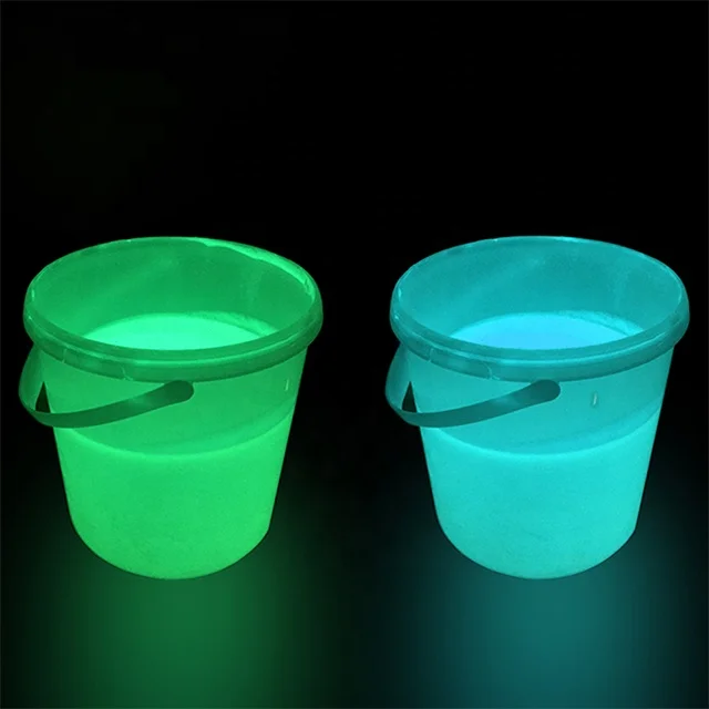 Светящаяся в темноте дорожная маркировочная краска на водной основе светящаяся краска