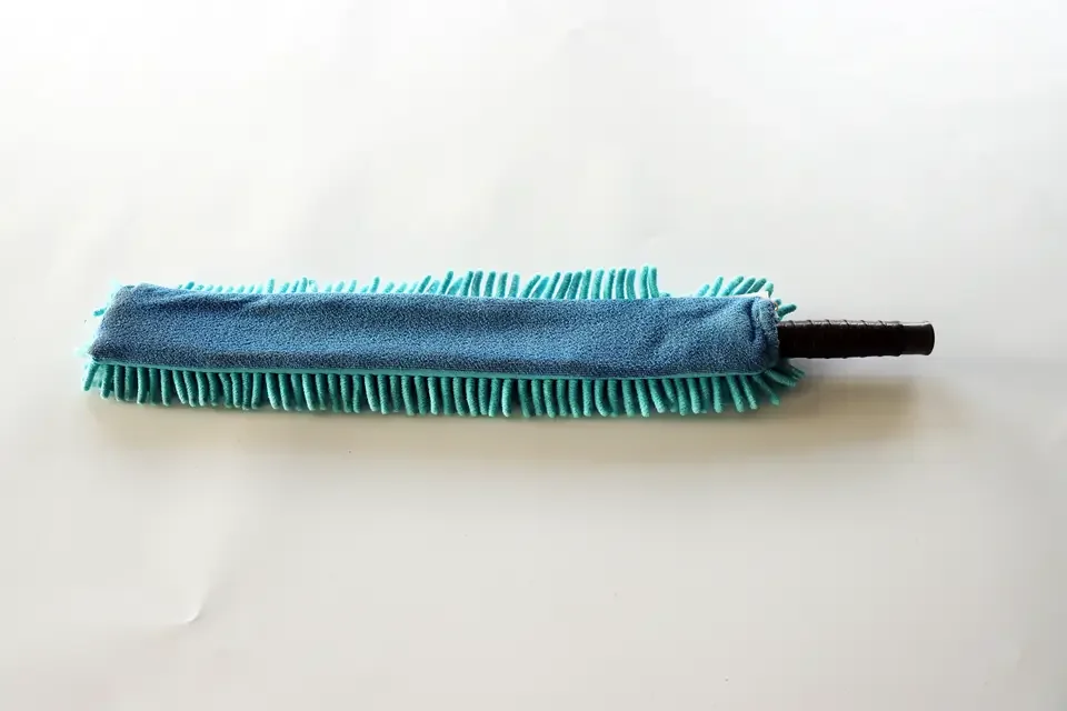 Высокий потолочный гибкий шениль Flex-and-Stay Duster со съемной тканью из микрофибры и выдвижным