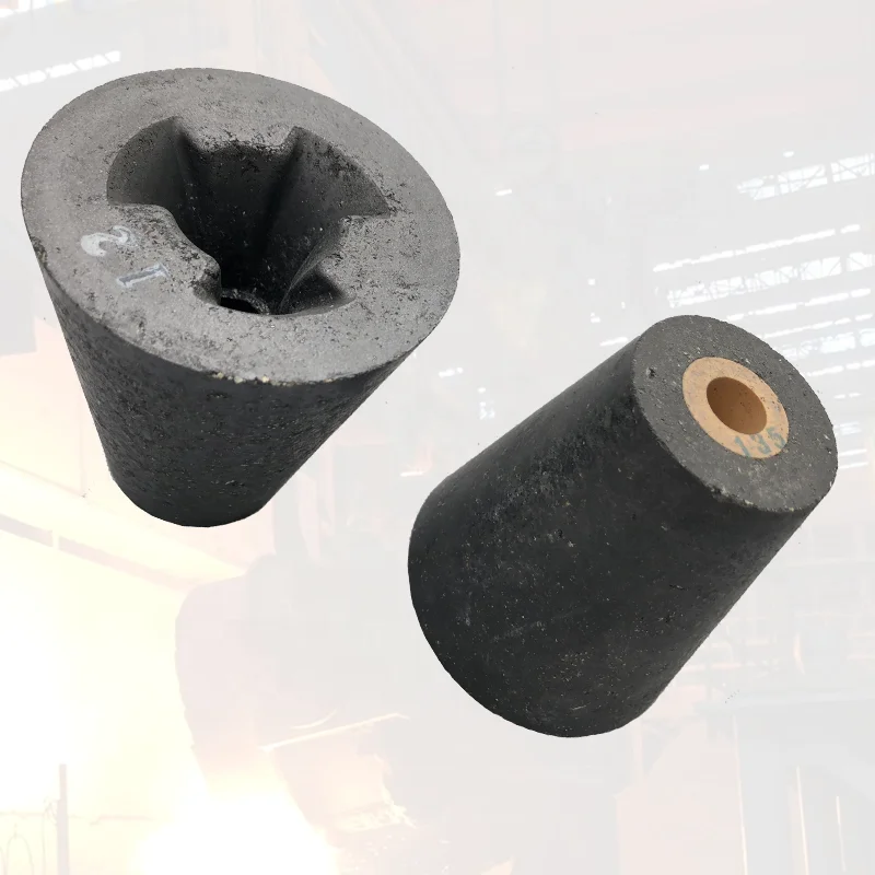 Non Swirling Tundish Composited Nozzle with zirconia insert