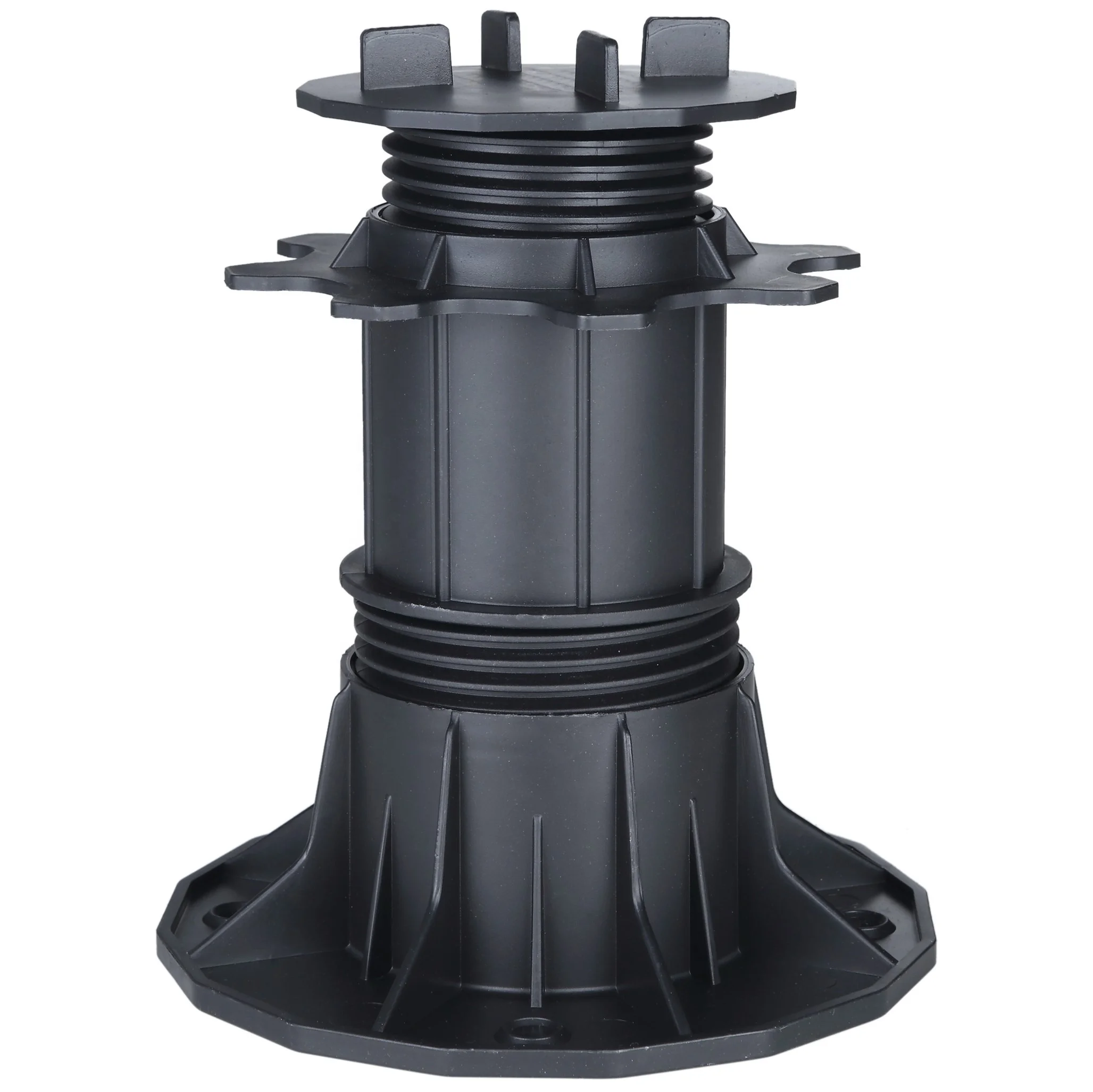 Huzhou диапазон screwjack с регулировкой по высоте пластмассовое основание XF-T201C