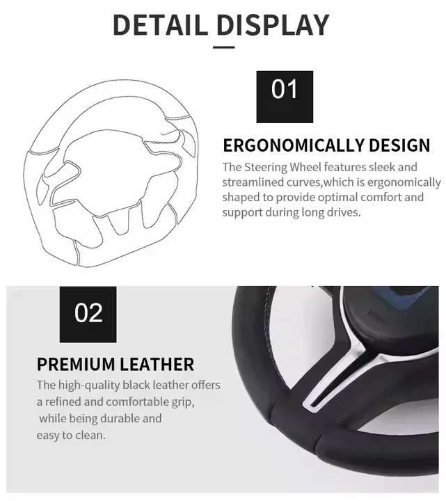 High Quality Carbon Fiber For Mercedes Benz GLC GLE GLS GLE W204 W205 W211 W212 W213 X166 GLC X253 G63 AMG Car Steering Wheel