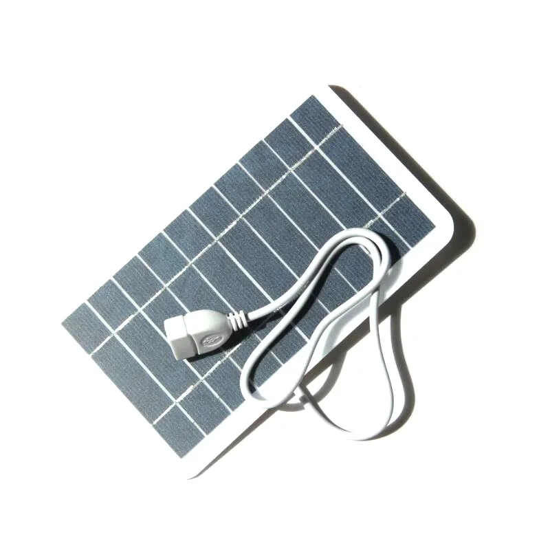 2W 5V 5W 15W solar charging panel Solar outdoor mobile phone charger