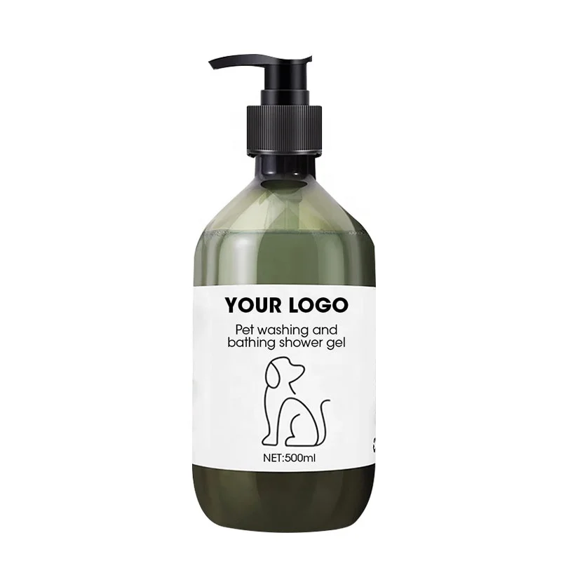 MULAN 500ml Wholesale high quality shampoo for pet whitening shower gel pet shampoo organic cleaning product pet shampoo