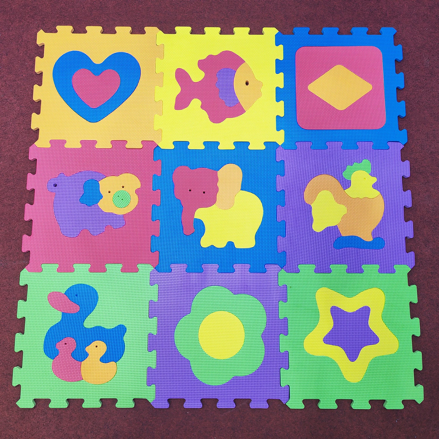 Wholesale Play Mats New Design Custom Alphabet Number Kids Play Mats Indoor Soft 30X30 ABC 123 Foam Puzzle Mat