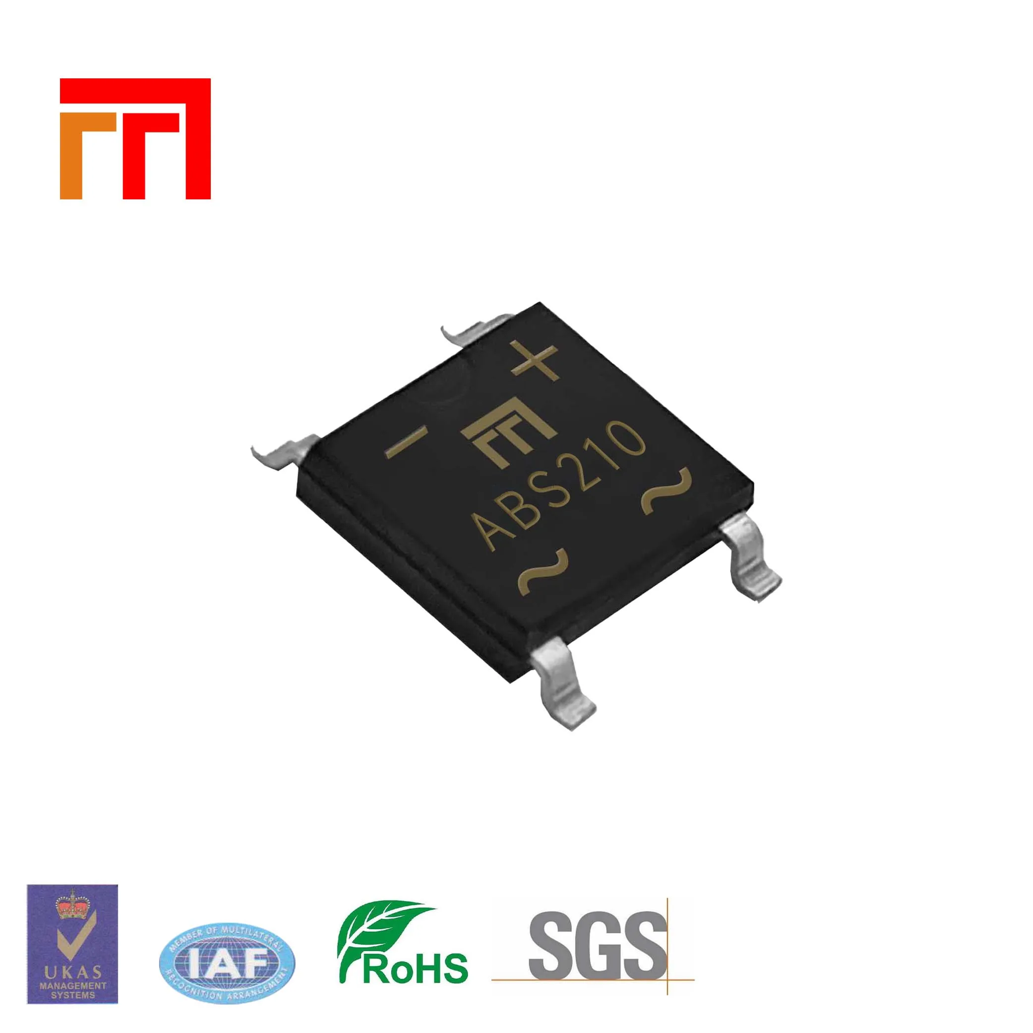 Множество TVS ABS210 мостовой выпрямитель 2A