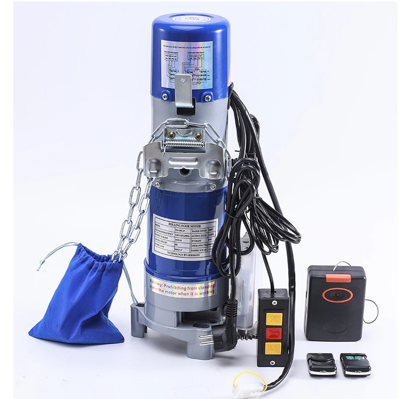 AC500KG high-speed durable automatic gate operator supermarket gate chain type roller shutter motor