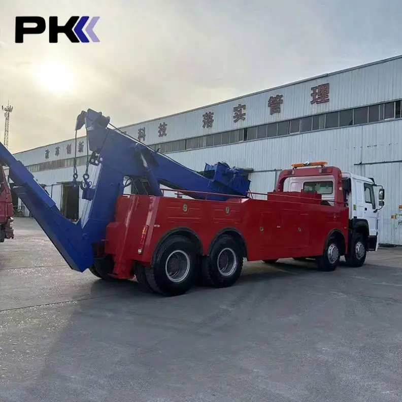 Sinotruk 6x4 20T 25 ton 340Hp wrecker towing truck For Sale