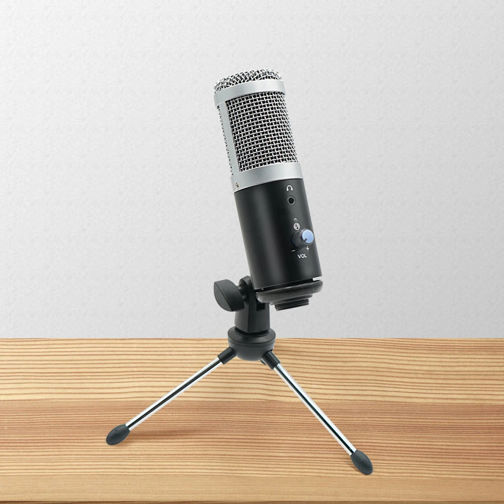 Latest arrival Usb Metal Condensador Usb Live Recording  microphone