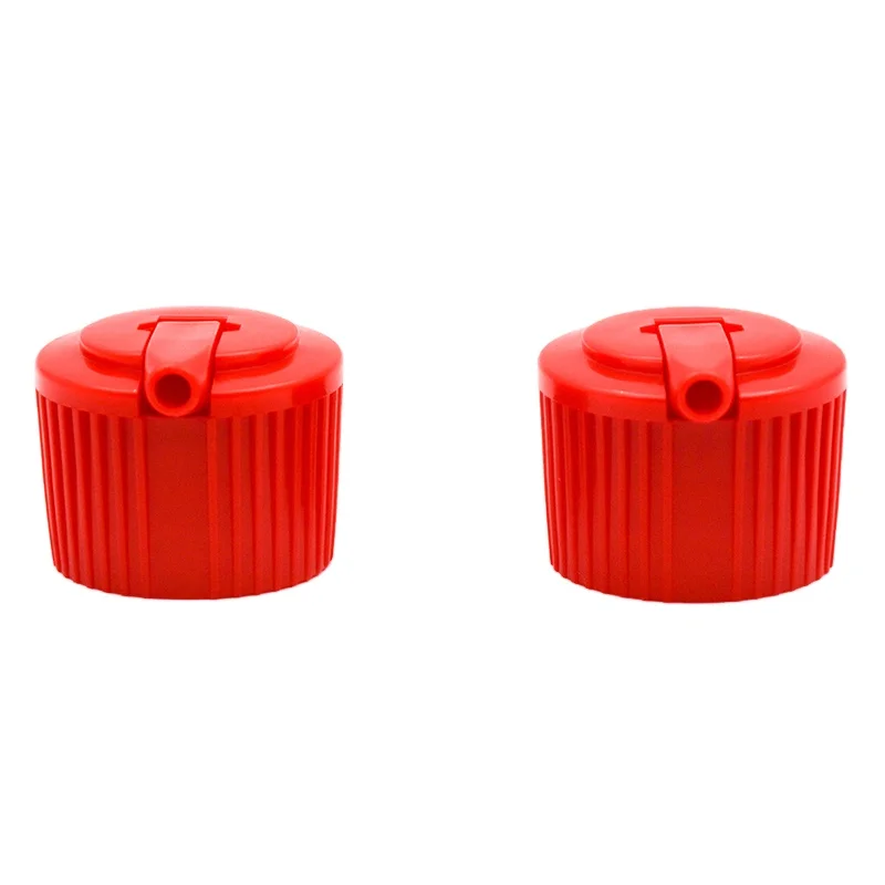 24/410 28/410 plastic flip top cap pp red disc top cover turret dispenser  24mm 28mm nozzle cap