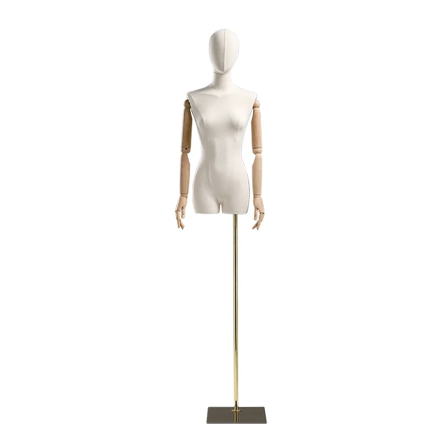 Fashion Half Body Mannequins Dummy Torso Clothes Display Male Mannequin for Display Mannequins