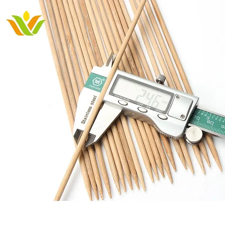 Natural Extra Long Marshmallow Corn Malaysian Satay Persian Kabob Skewer