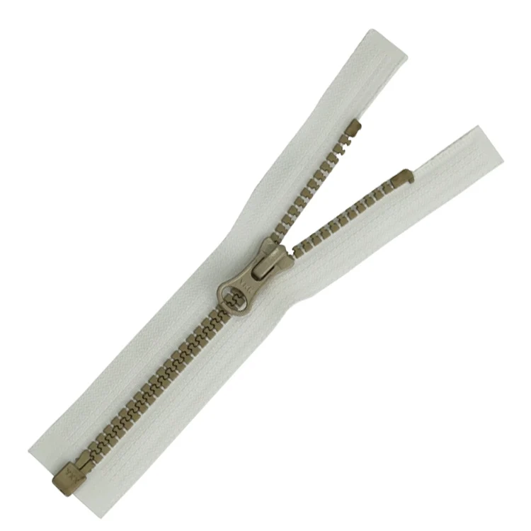 YKK Zipper Dye to Match Wholesale Dyeable Tape Close End Nylon Zip Invisible Zipper for Home Textile and Evening Dress