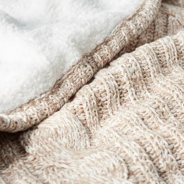 Домашний декор вязаное одеяло акриловое мягкое