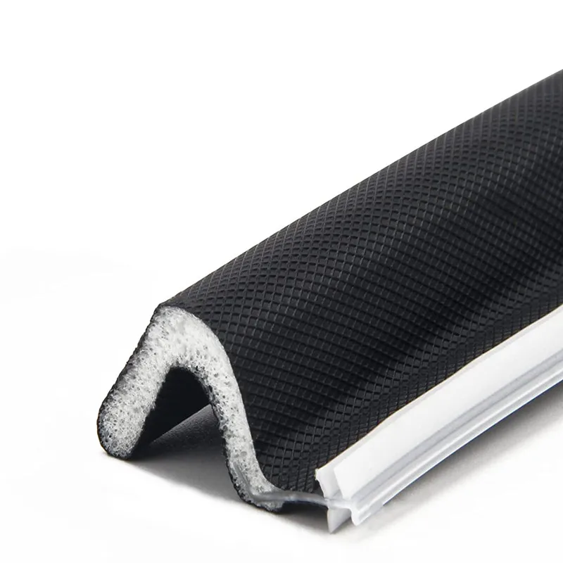 China wholesale PU Foam V Shape Self Adhesive Door window Seal Strip Coated Weatherstrip