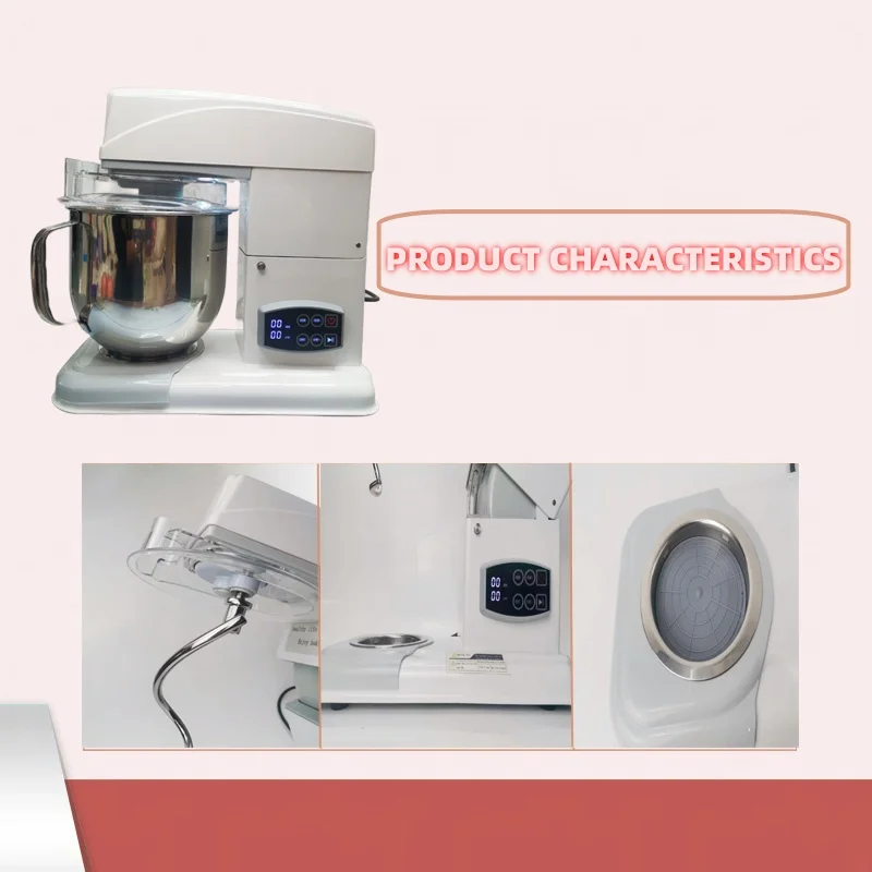 7L Vertical mixer Multi-functional low noise food processor Household kitchen electric vertical food mixer