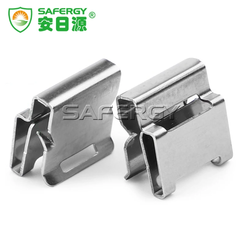 Mounting System Connect Solar Panel Cable Clip electrical Cable Clamp