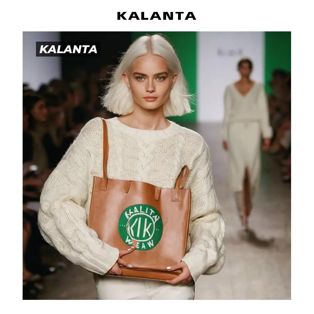 KALANTA backpack bag for college girls speakers luxxery high quality ladies hand bags branded ladies used leather hand bags