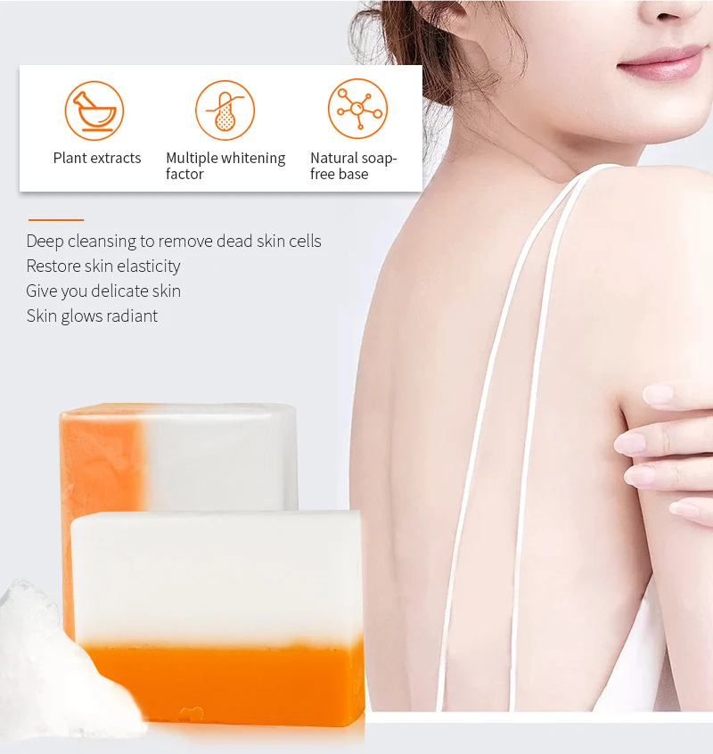 Soap Manufacturers Private Label Soap Packaging Wholesale Deep Cleansing Handmade Organic Skin Whitening Soap For Black Skin