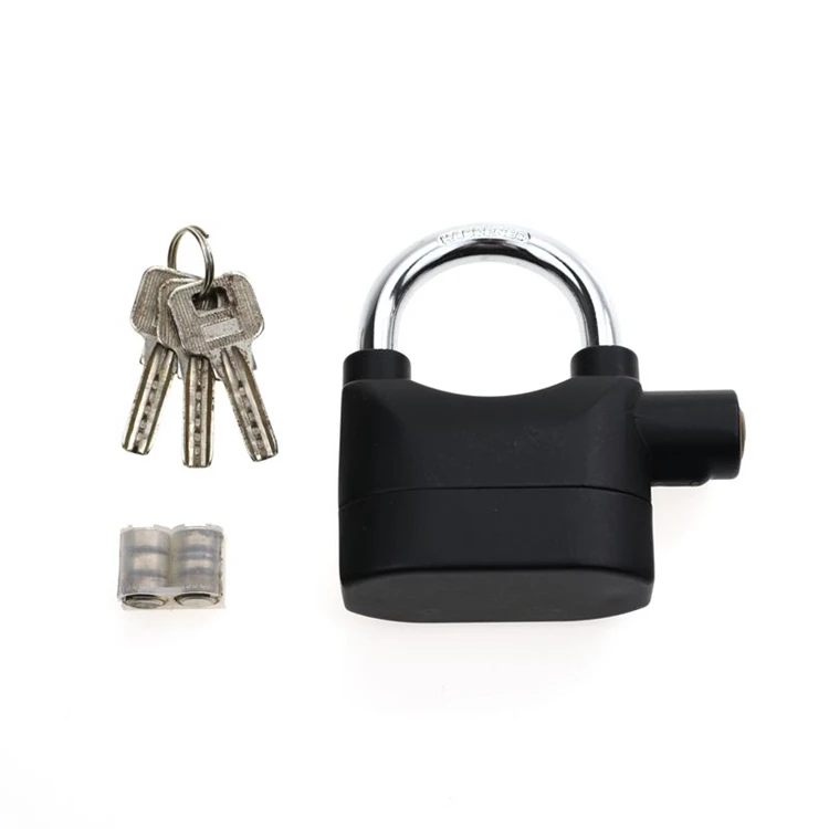 High Quality Hot Sale Security Kinbar Anti-Theft Door Motor Bicycle Siren Padlock Alarm Lock Padlock