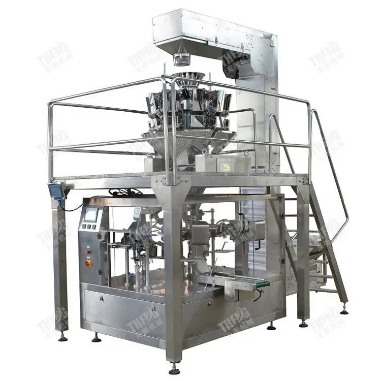 small feed bag packing machine industrial powder dispenser packing machine chips nuts food packing machine