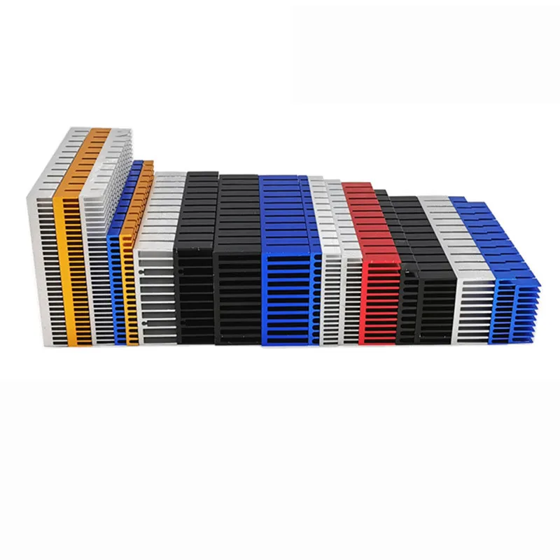 Горячая Распродажа радиатор высокой мощности 120 мм усилитель процессора радиаторы светодиодная печатная плата алюминиевый пользовательский радиатор