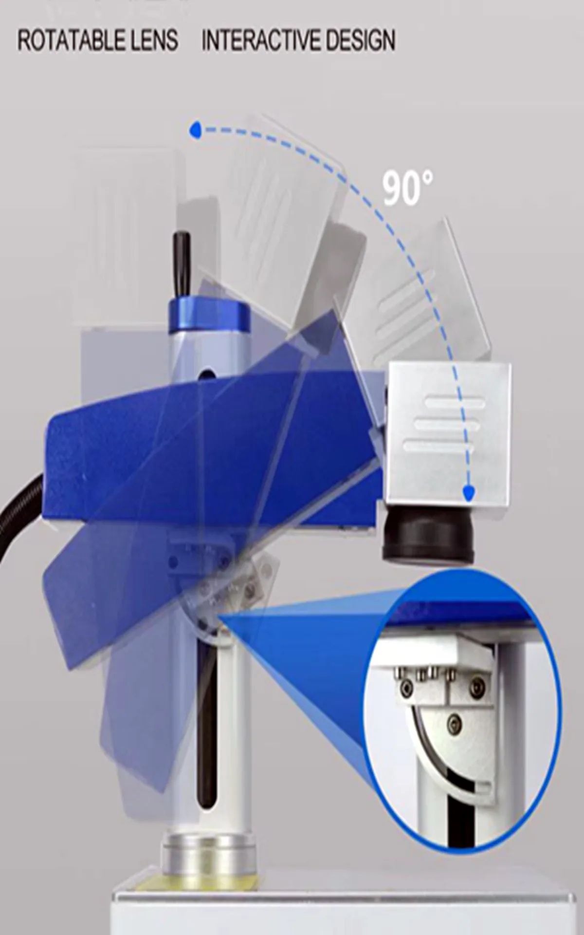 20w100w deep engraving fiber laser marking machine factory price 20w 30w 50w for metal stainless steel