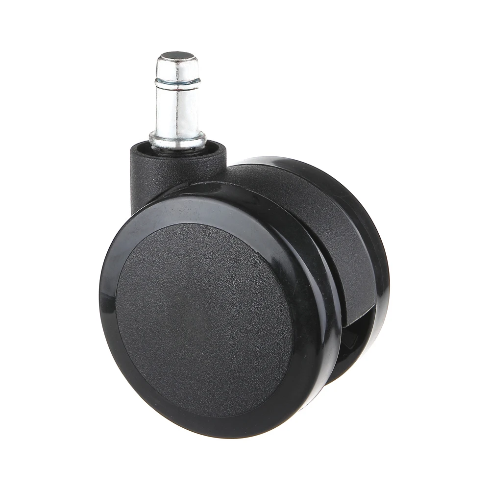 China Suppliers Small 50mm Office Rotating Caster Swivel Stem Castor Wheels Swivel Recliner Chair Parts
