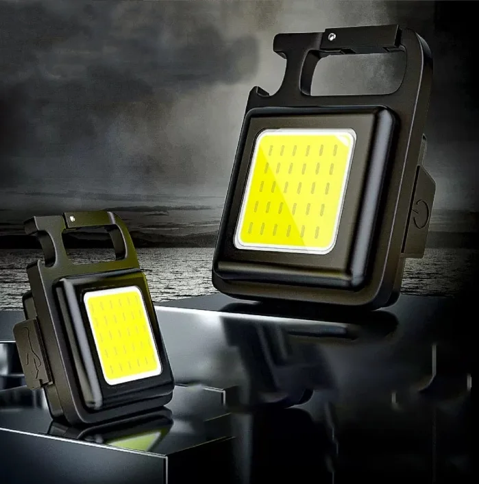 Aluminium/Plastic Led Tractor/Cob Keychain Work Light Tripod Rechargeable magnetic led light portable