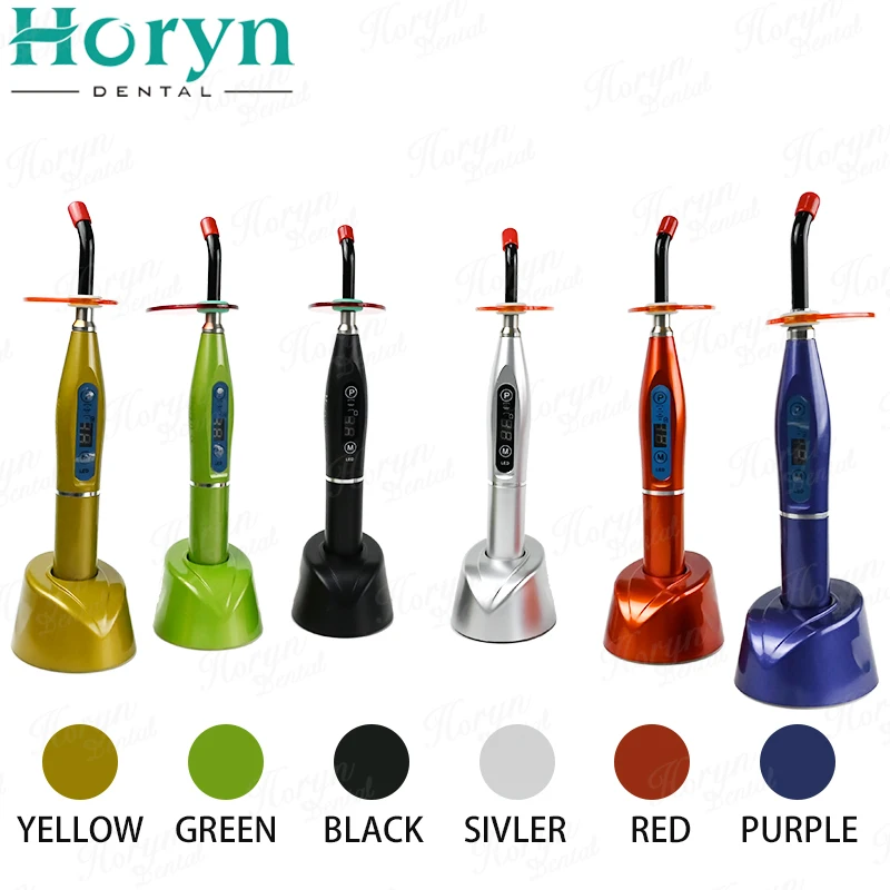 Rainbow Dental  UV Led  Wireless Curing Light Lamp