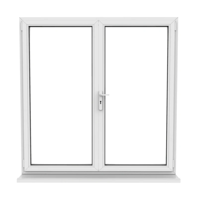 Factory Supply PVC/uPVC Windows Customized Size with Tempered/Insulated Glass Low-E Safety Glass