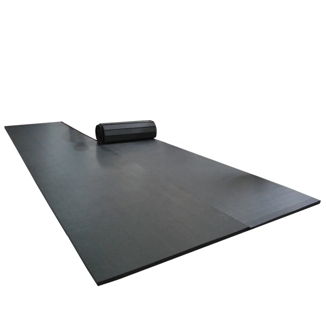 Flexible Roll Up Martial Arts Mats Vinyl Surface Roll Out Mats