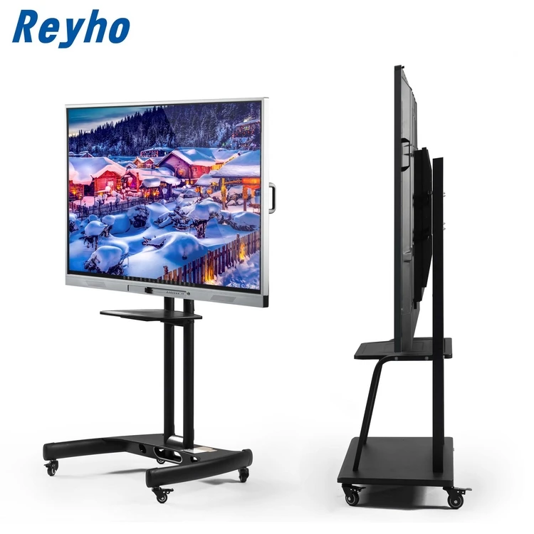 2020 Original Designed Touch Screen Whiteboard With Sliding Door for Schools and Office