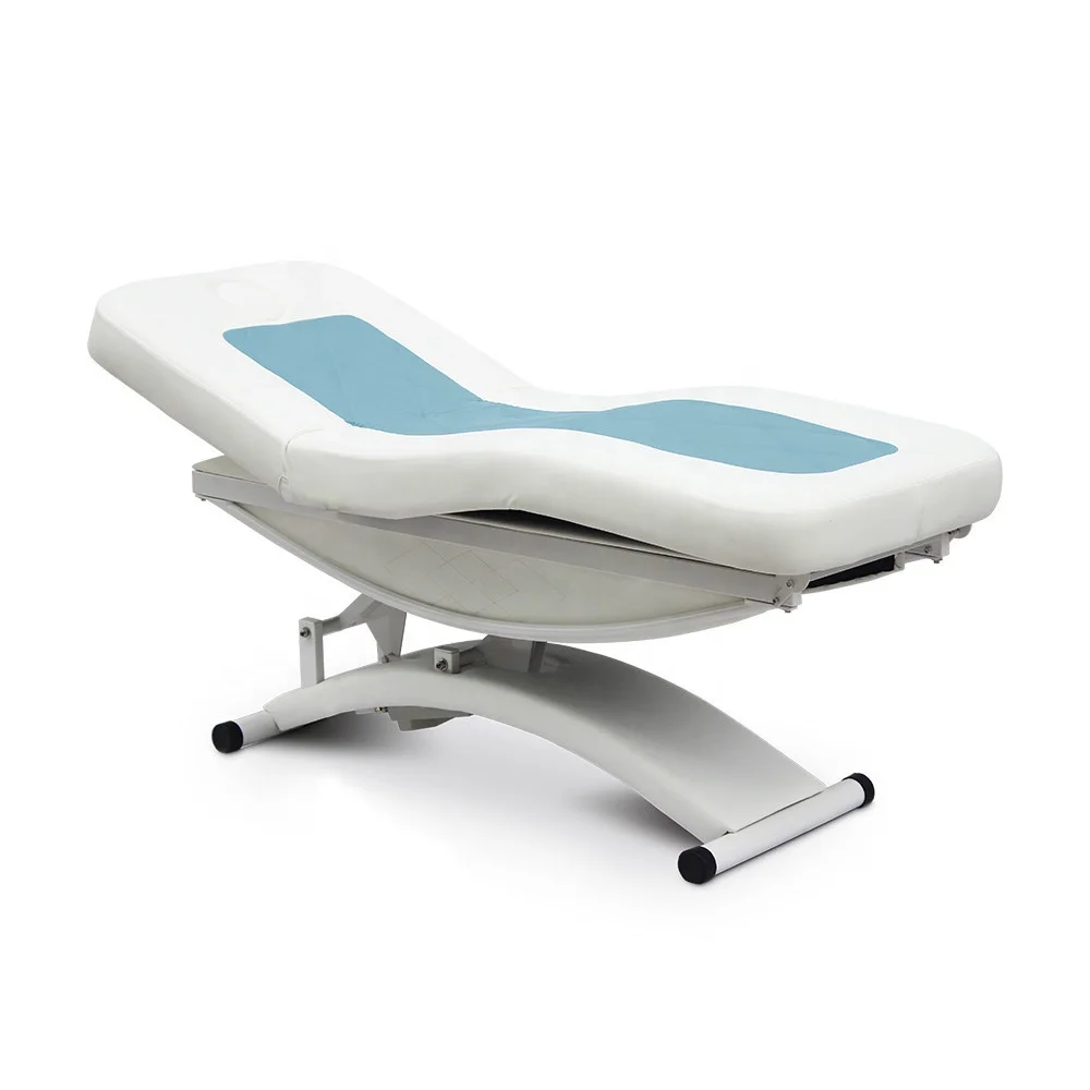 Modern Adjustable Therapy Spa Salon Cosmetic 3 Electric Motors Beauty Treatment Massage Table lift Facial Bed Podiatry Chair