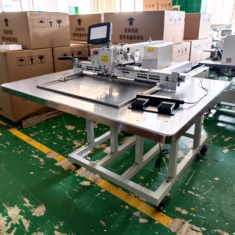 6040 programmable pattern sewing machine brand doso automatic pattern sewing machine luggage pattern sewing machine 60*40