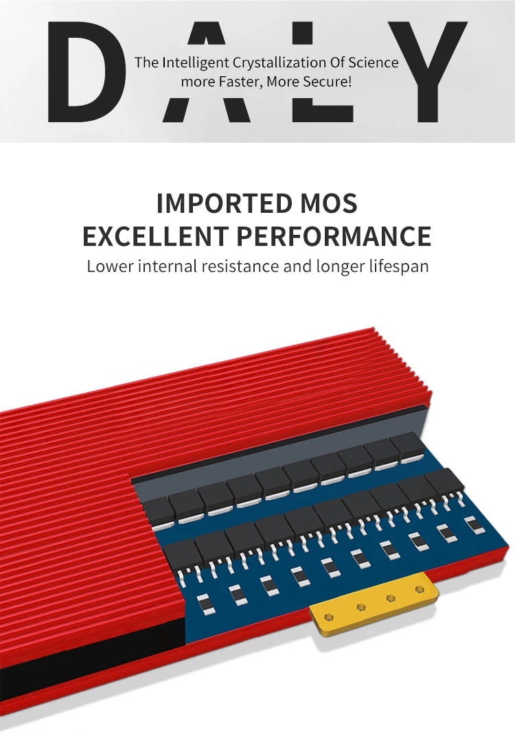 Daly OEM ODM 20S BMS 72V 150A High Current Li-ion For 3.7V 20 Cells BMS System Board  Lithium ion Battery Pack