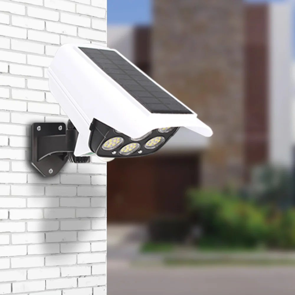 Dingdian Solar Lampe Solar Motion Sensor Light Outdoor IP66 Waterproof 77 LED Camera Spotlight 2w/6w Garden Pathway Solar Light