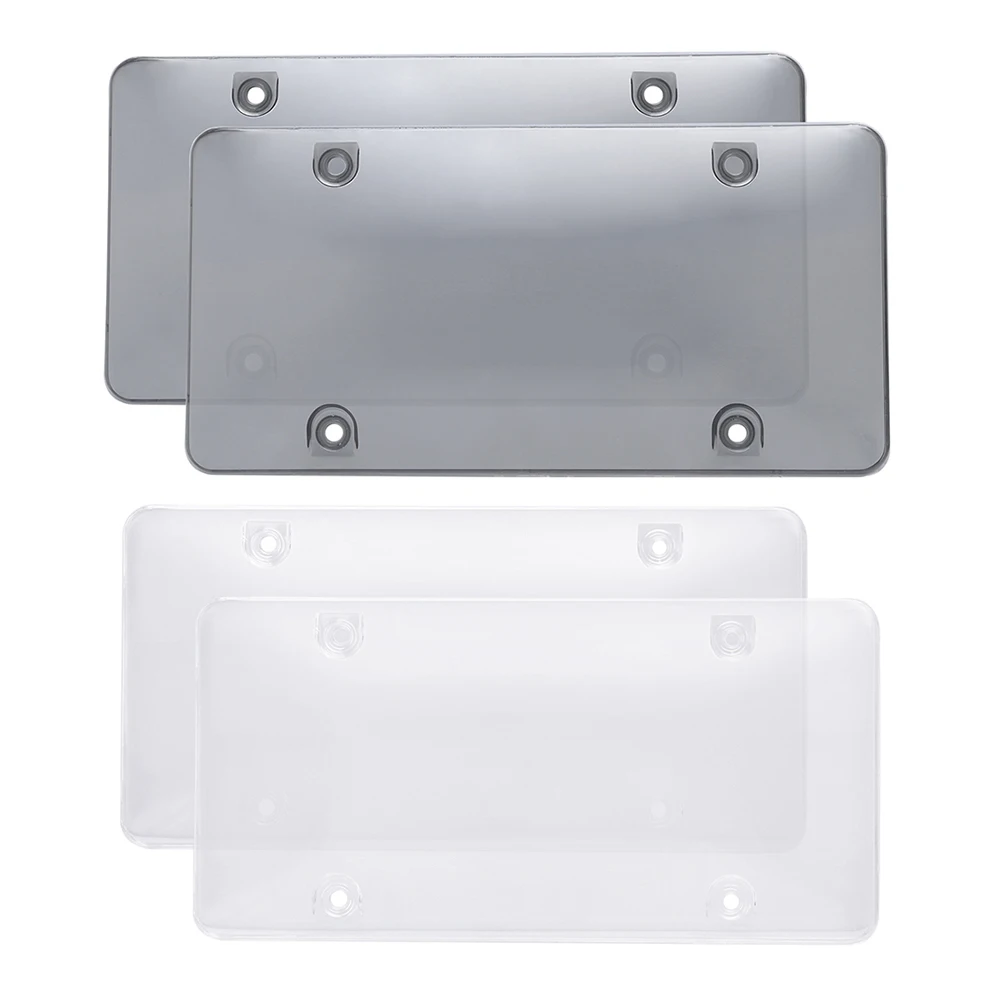 2 шт. Автомобильный Номерной Знак Щит пузырь дизайн спереди и длинное сзади номерной знак крышки для детей возрастом от 12x6 дюймов стандартным размерам США Канада автомобиль теги