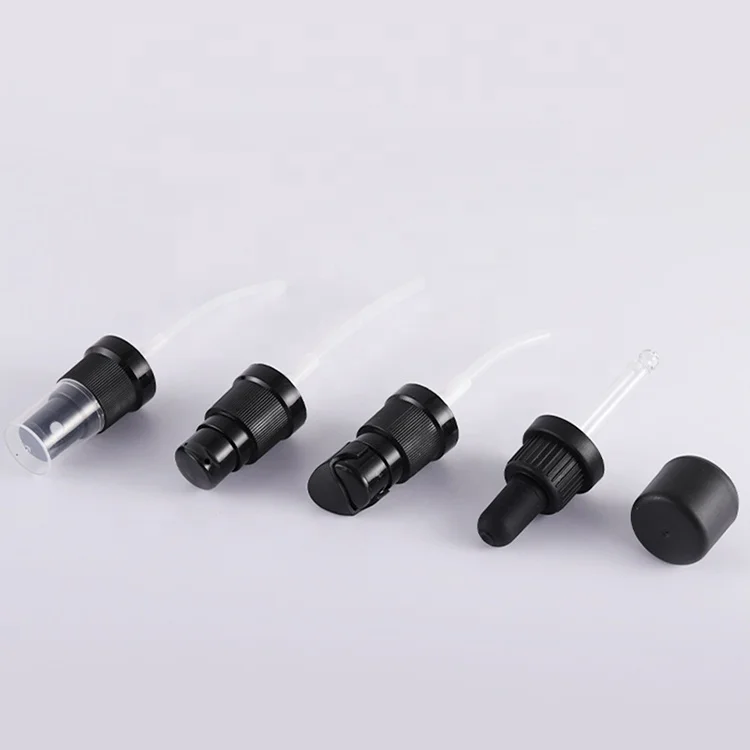 Empty Frosted Black Matte Glass  Bottle Sunscreen Tanning Oil Packaging Skincare Skin Care Cosmetic Bottle Jar Set