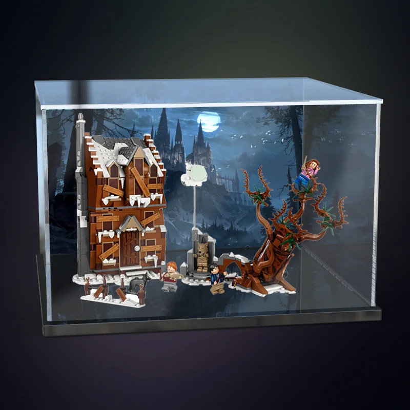 Transparent Display Case Showcase ore Display Box Showcase one Piece Storage Container Collection Box