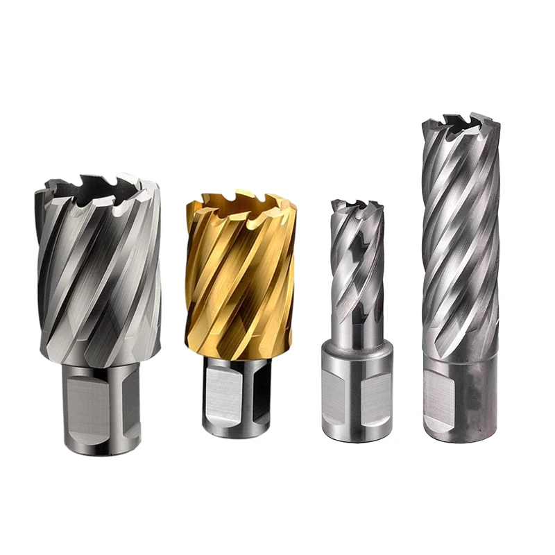 EJ Low Cost Weldon Shank HSS-E Hollow Drill Magnetic Drill Annular Cutters