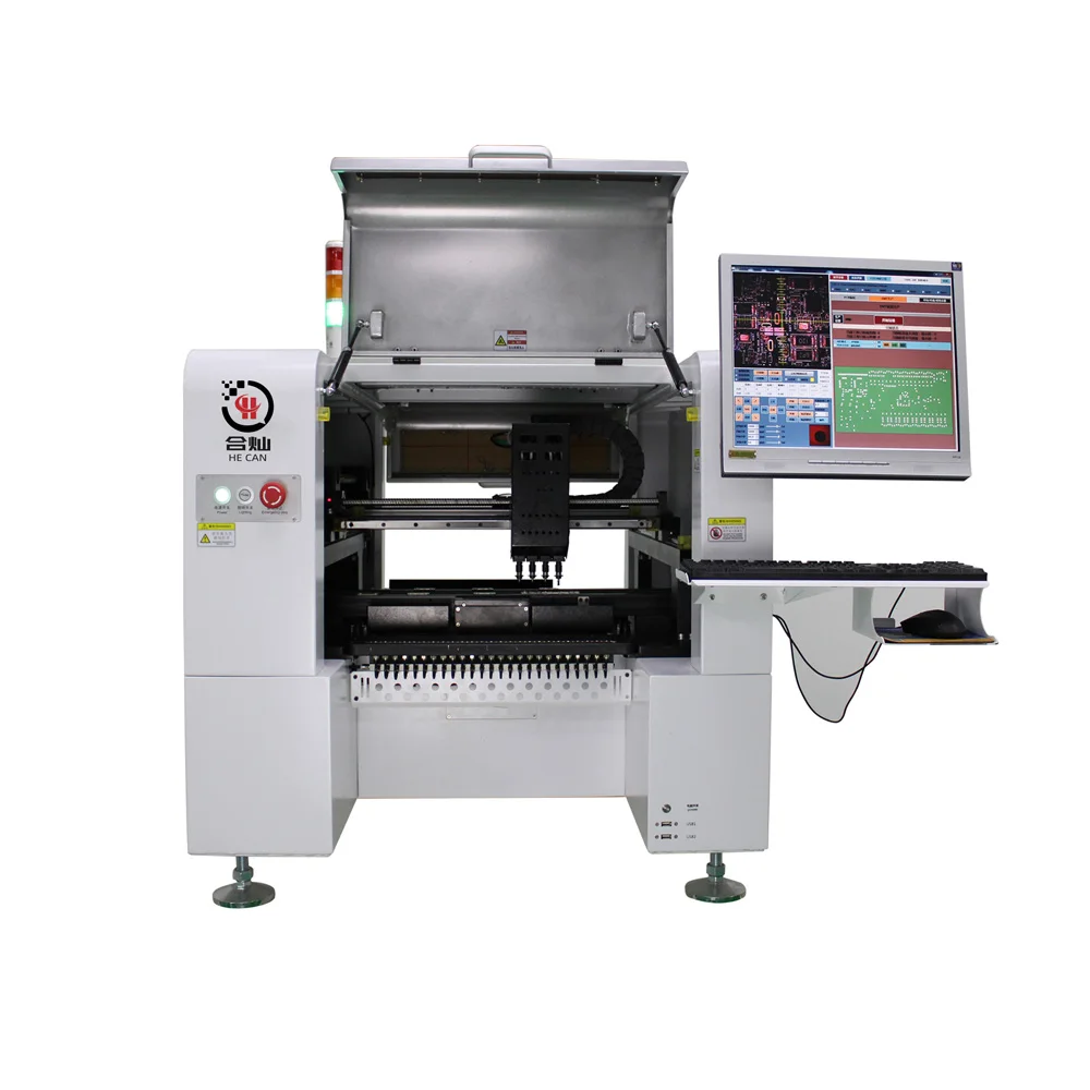 High Speed And Precise Pick And Place Machine HC-H4 SMT Production Line LED Chip Mounter Machine for Led Lamps