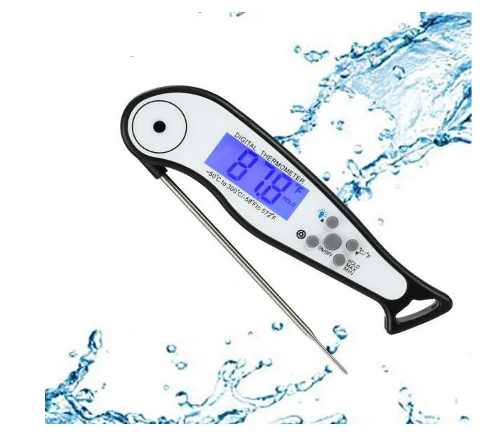 Hottest Calibration Function Waterproof Digital Alarm Meat thermometer Food Thermometer for Cooking