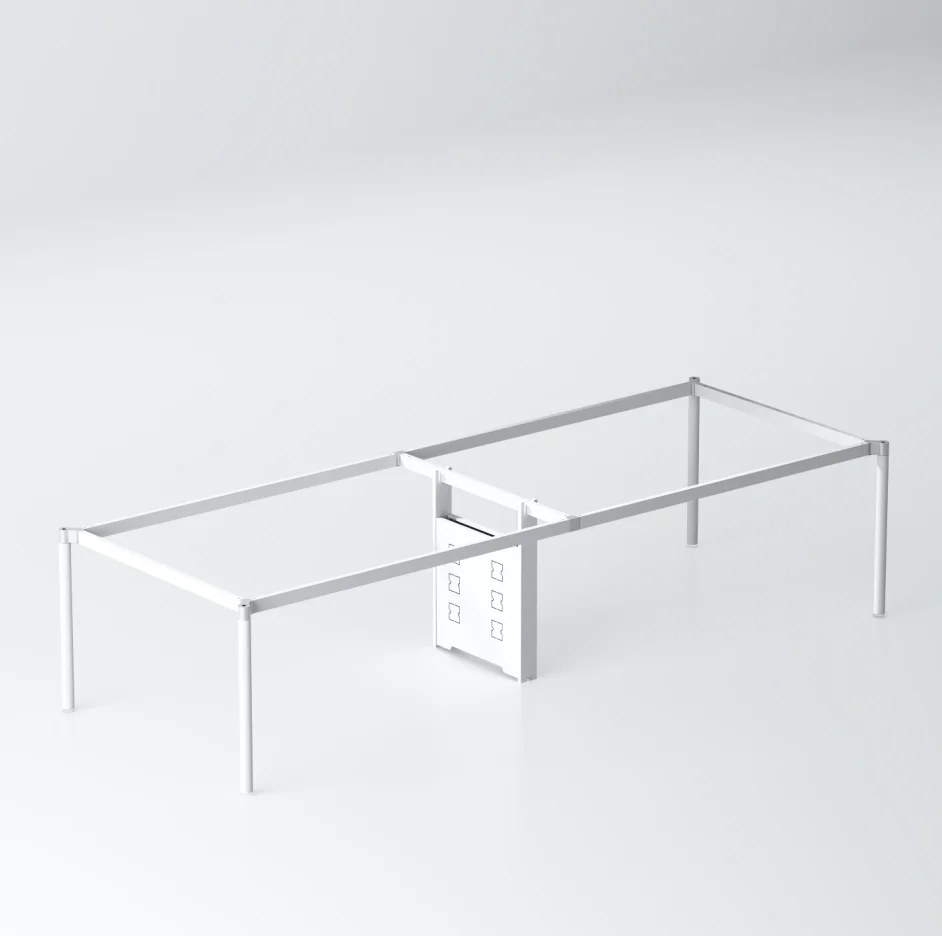 Guangzhou Factory Furniture Hardware Office Table Leg Metal Office Table Desk Workstation