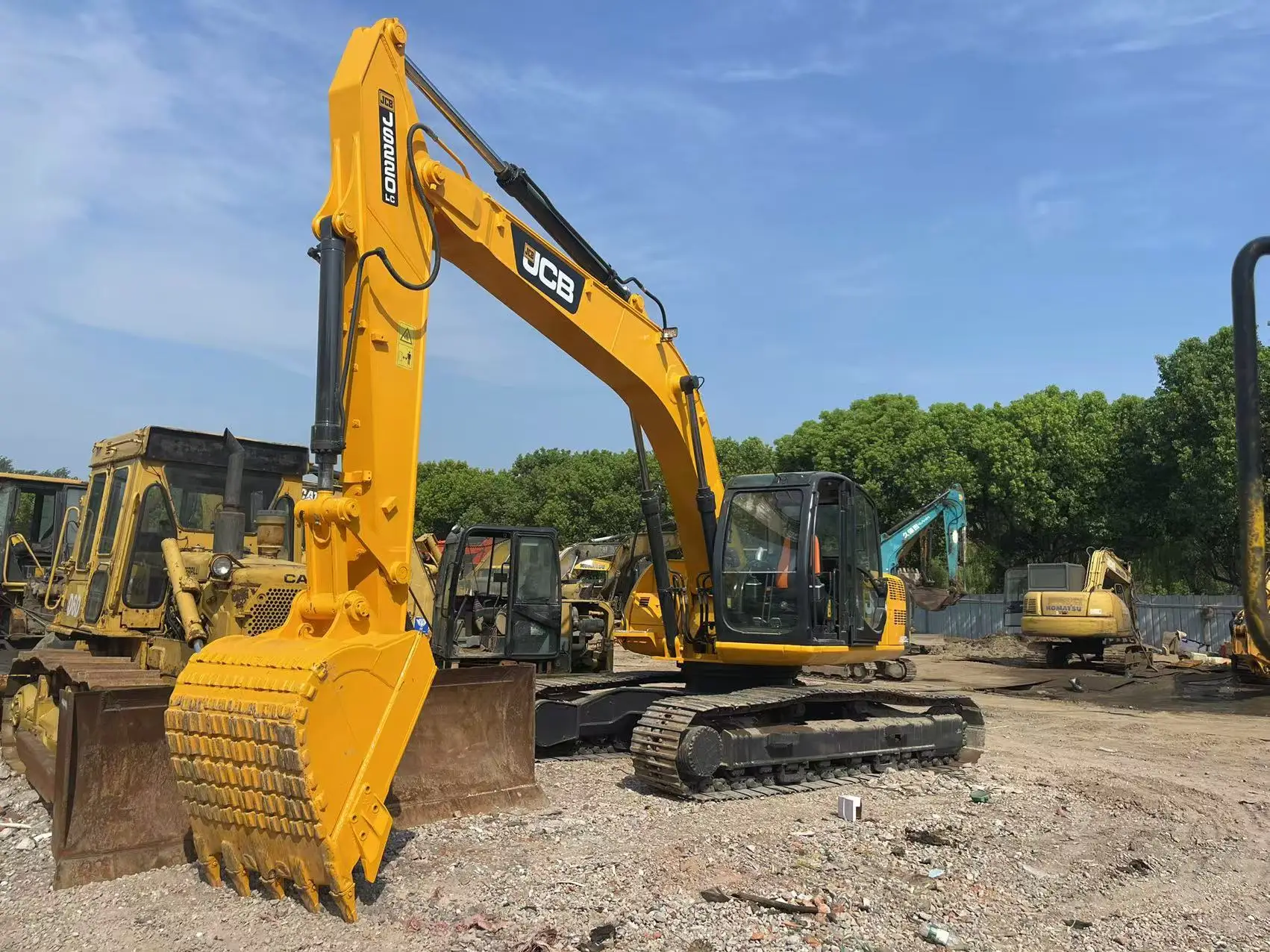 CYQ machinery used JCB JS220LC excavator JCB excavators used digger cheap used excavators