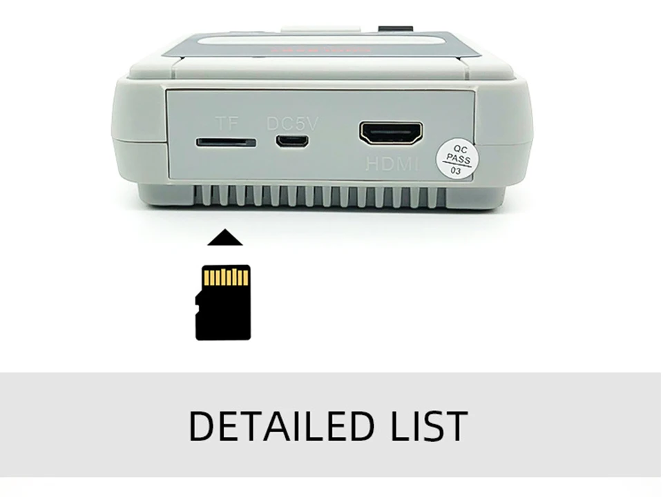 New Super Mini SFC-01 HD Retro Console Family Handy TV Video Classic Game Console With Double Gamepad PC