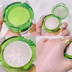 Private label 3 color diamond mochi mashed potato high-gloss pearlescent long-lasting waterproof custom logo maquillaje