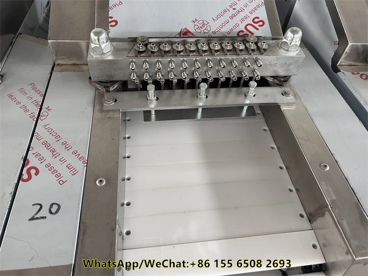 factory pork skin dicing machine spare ribs cutting machine chicken cutting machine for restaurant