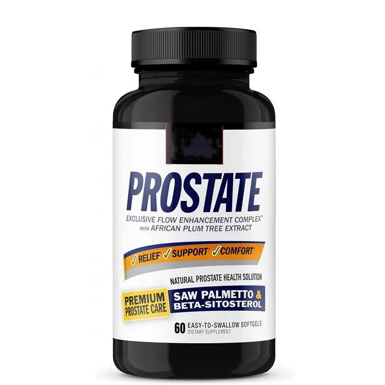 Wholesale Prostate Saw Palmetto Beta Sitosterol Supplements Softgels Capsules Prostate for Men Prostate Health Urinary Relief