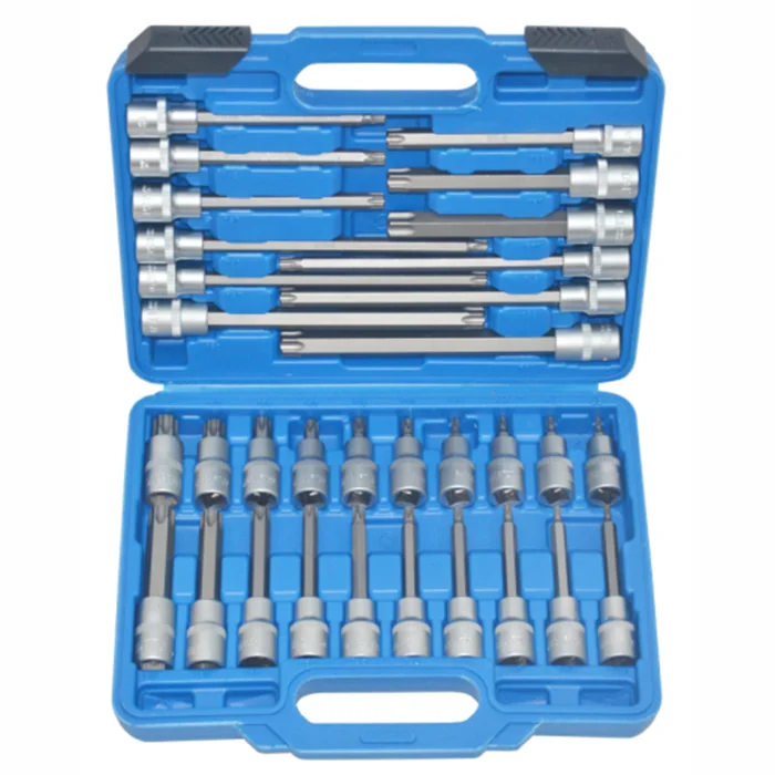 32 шт. набор торкс-звездочек 1/2 привода удлиненные и короткие гайковерты