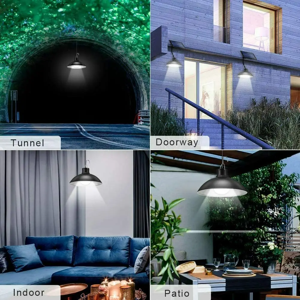 Amazon Hot Sale 30W Upgrade Solar Energy System Solar Garden Light Outdoor/Indoor Lamp